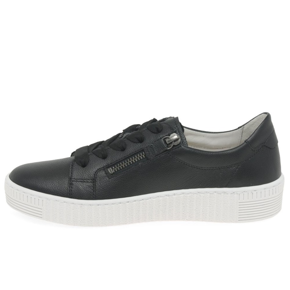 Sagesse Femmes Casual Chaussures Gabor | Noir Exclusif